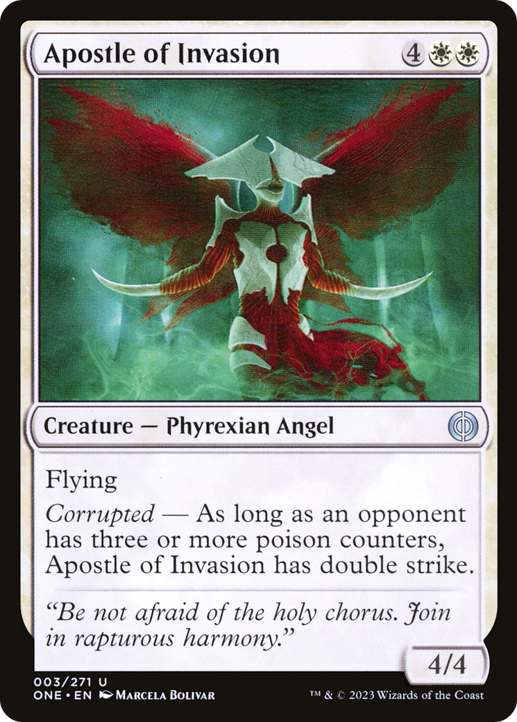 Apostle of Invasion [Phyrexia: All Will Be One] | Kessel Run Games Inc. 