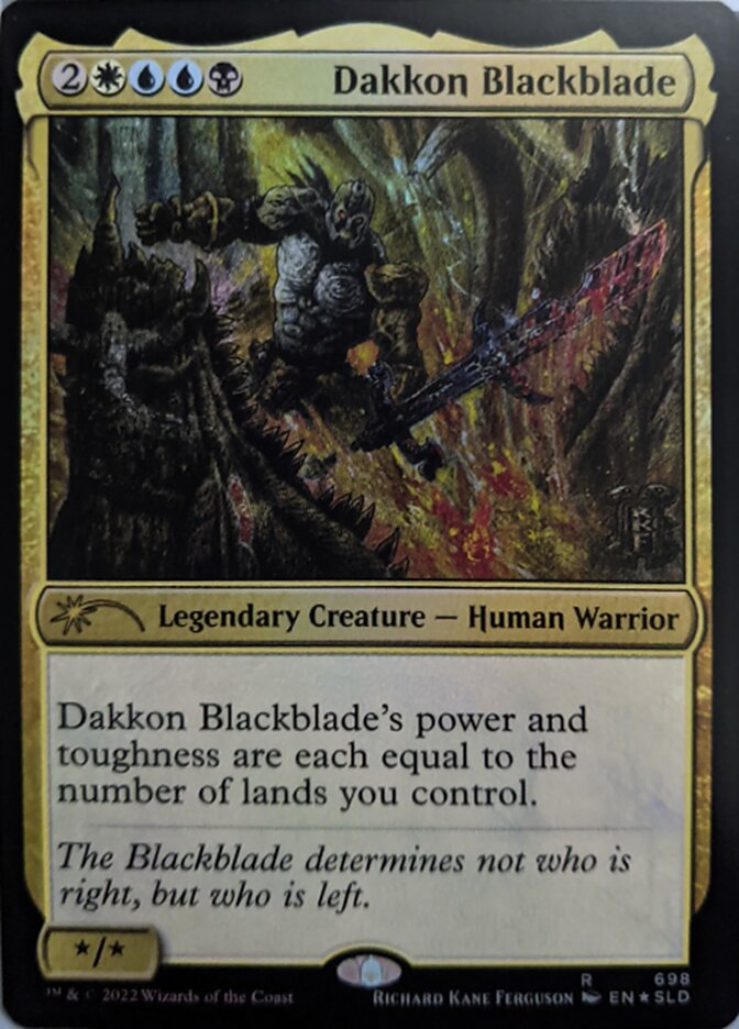 Dakkon Blackblade [Secret Lair Drop Promos] | Kessel Run Games Inc. 