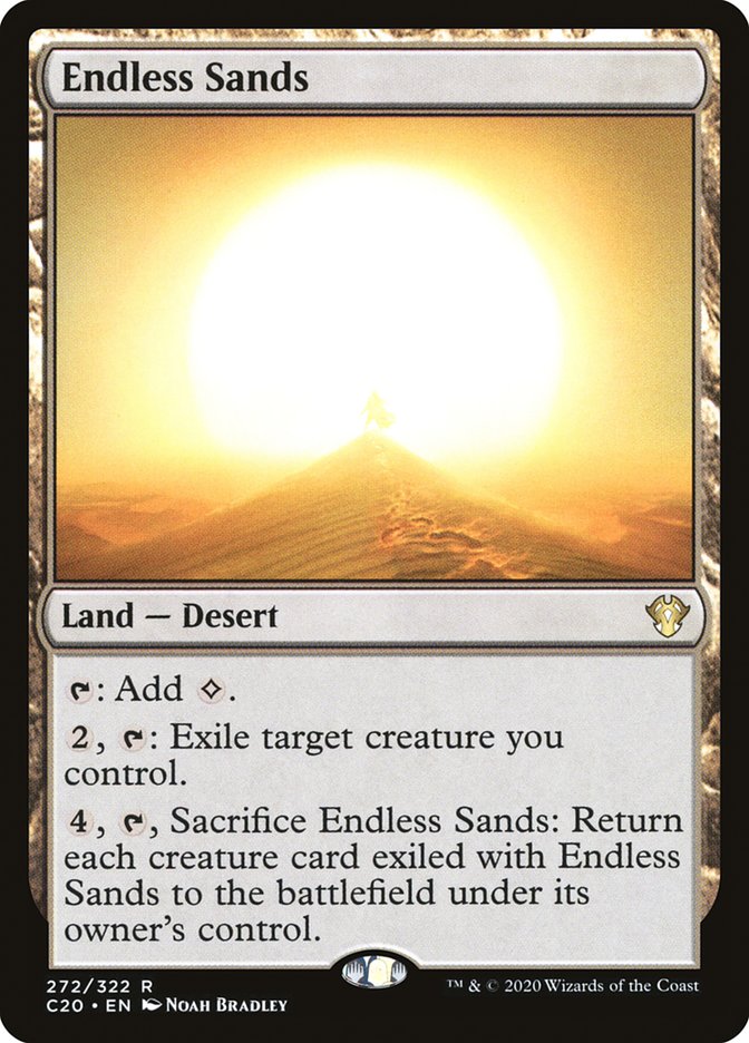 Endless Sands [Commander 2020] | Kessel Run Games Inc. 