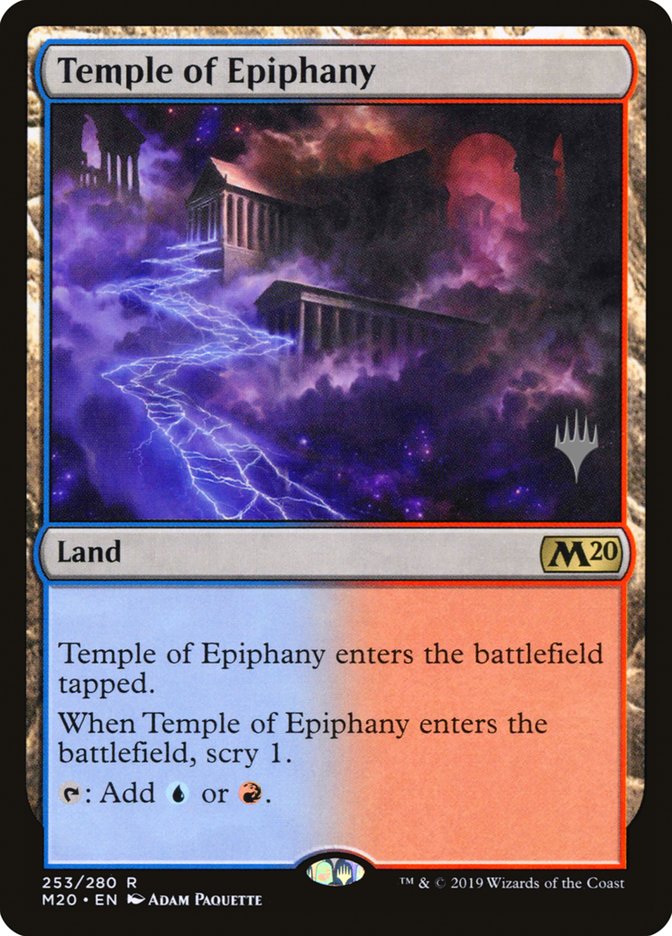Temple of Epiphany (Promo Pack) [Core Set 2020 Promos] | Kessel Run Games Inc. 