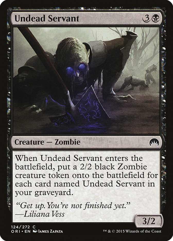 Undead Servant [Magic Origins] | Kessel Run Games Inc. 