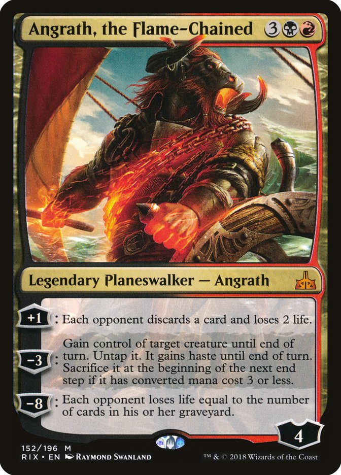 Angrath, the Flame-Chained [Rivals of Ixalan] | Kessel Run Games Inc. 