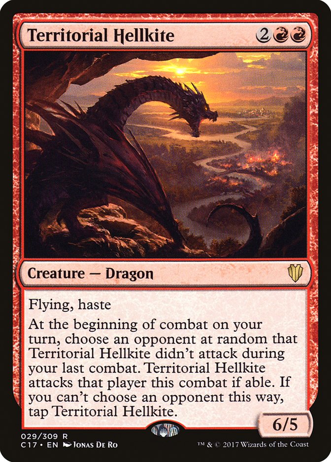 Territorial Hellkite [Commander 2017] | Kessel Run Games Inc. 