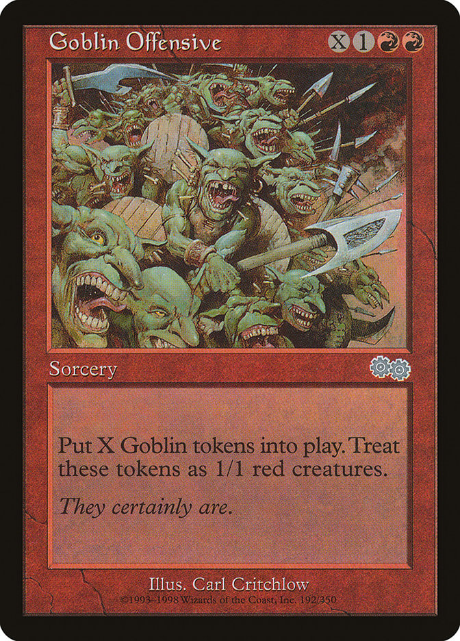 Goblin Offensive [Urza's Saga] | Kessel Run Games Inc. 