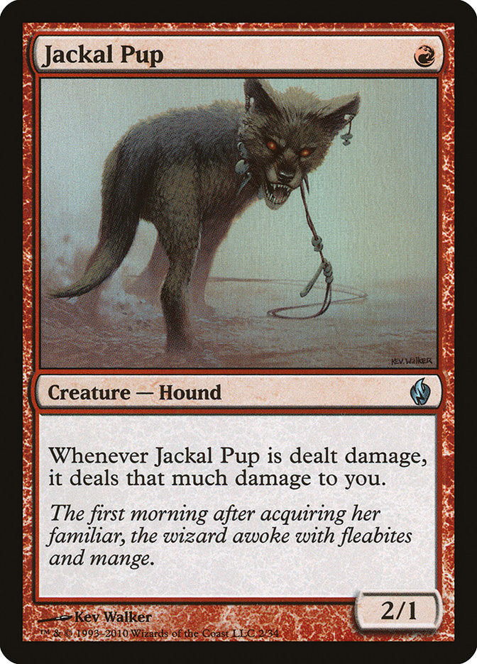 Jackal Pup [Premium Deck Series: Fire and Lightning] | Kessel Run Games Inc. 