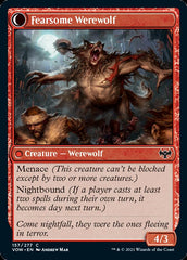 Fearful Villager // Fearsome Werewolf [Innistrad: Crimson Vow] | Kessel Run Games Inc. 