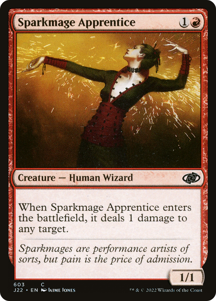 Sparkmage Apprentice [Jumpstart 2022] | Kessel Run Games Inc. 