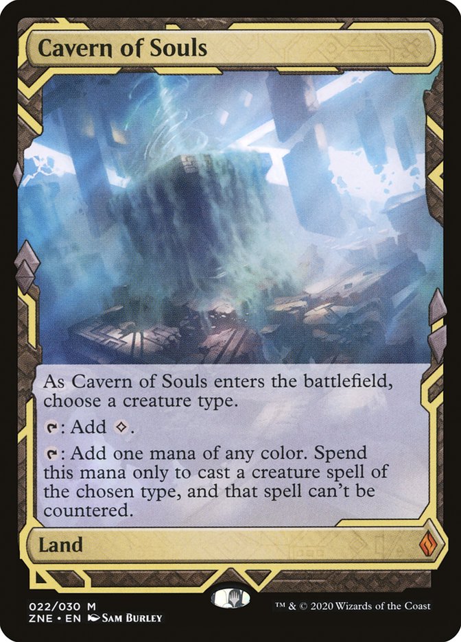 Cavern of Souls (Expeditions) [Zendikar Rising Expeditions] | Kessel Run Games Inc. 