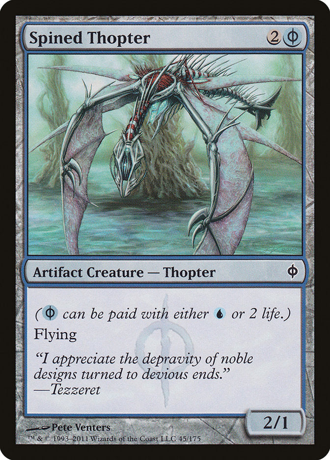 Spined Thopter [New Phyrexia] | Kessel Run Games Inc. 