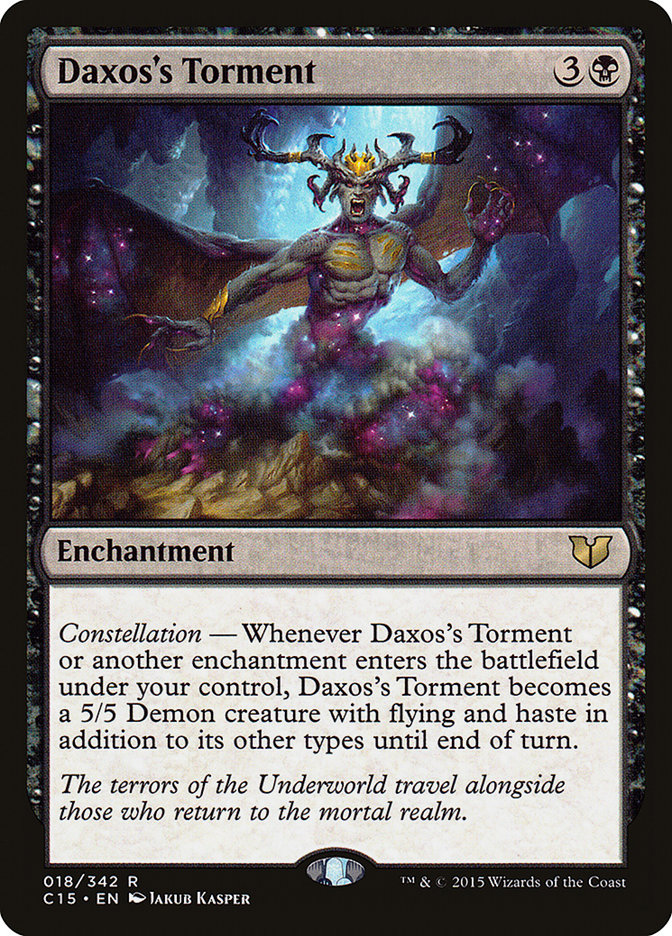 Daxos's Torment [Commander 2015] | Kessel Run Games Inc. 