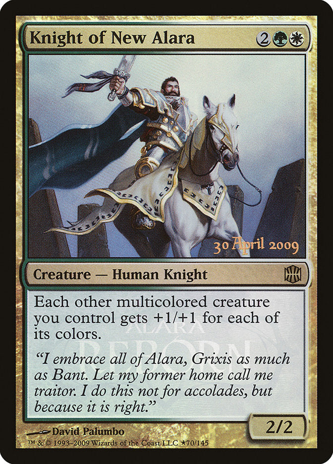 Knight of New Alara (Launch) [Alara Reborn Promos] | Kessel Run Games Inc. 