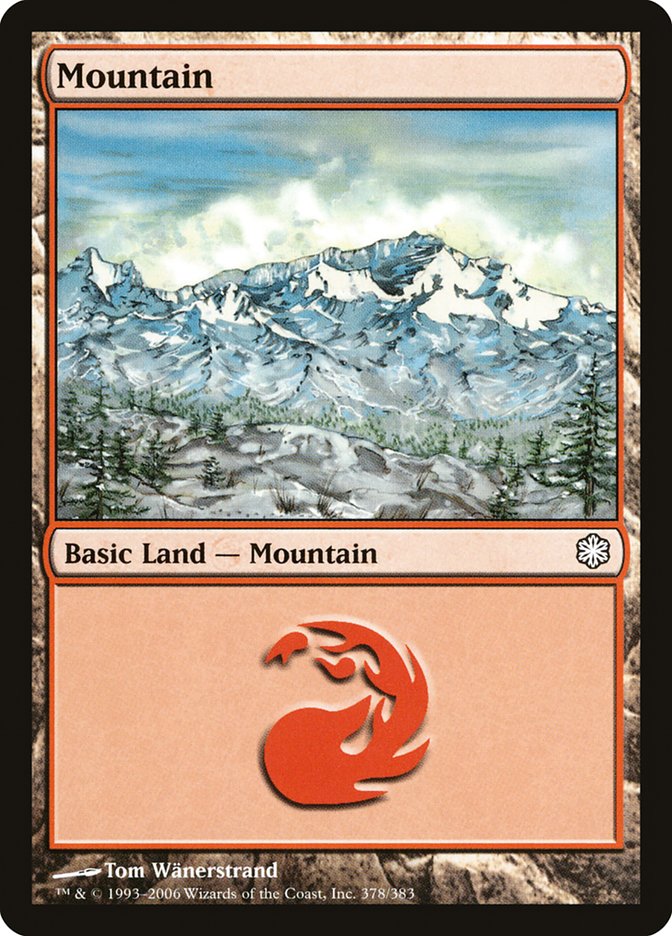 Mountain (378) [Coldsnap Theme Decks] | Kessel Run Games Inc. 