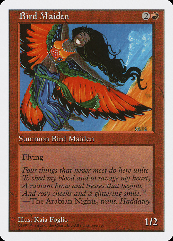 Bird Maiden [Fifth Edition] | Kessel Run Games Inc. 