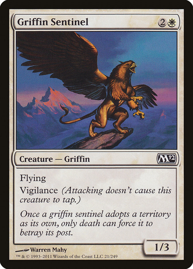 Griffin Sentinel [Magic 2012] | Kessel Run Games Inc. 
