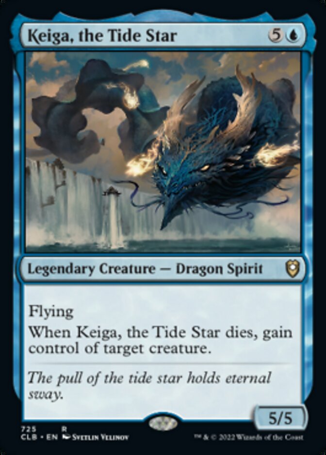 Keiga, the Tide Star [Commander Legends: Battle for Baldur's Gate] | Kessel Run Games Inc. 