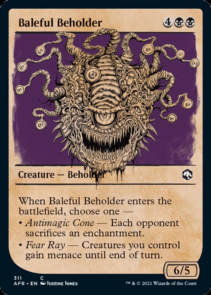 Baleful Beholder (Showcase) [Dungeons & Dragons: Adventures in the Forgotten Realms] | Kessel Run Games Inc. 