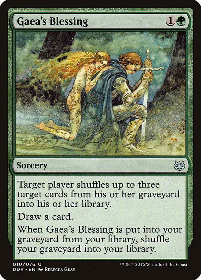 Gaea's Blessing [Duel Decks: Nissa vs. Ob Nixilis] | Kessel Run Games Inc. 