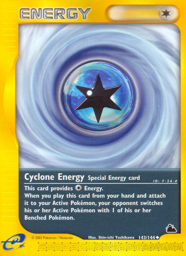 Cyclone Energy (143/144) [Skyridge] | Kessel Run Games Inc. 