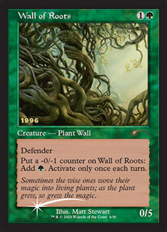 Wall of Roots [30th Anniversary Promos] | Kessel Run Games Inc. 