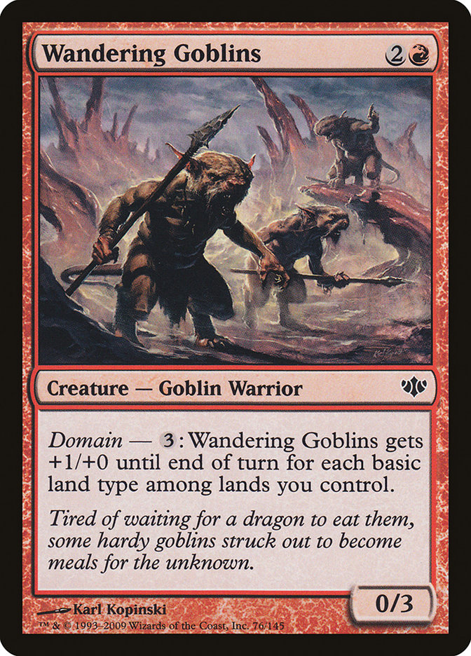 Wandering Goblins [Conflux] | Kessel Run Games Inc. 