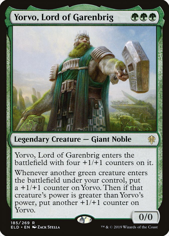 Yorvo, Lord of Garenbrig [Throne of Eldraine] | Kessel Run Games Inc. 