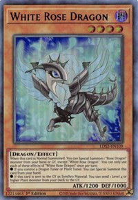 White Rose Dragon (Green) [LDS2-EN109] Ultra Rare | Kessel Run Games Inc. 