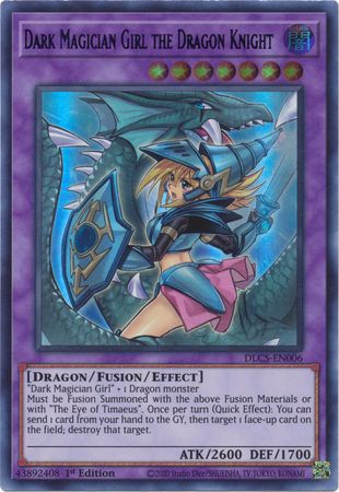 Dark Magician Girl the Dragon Knight (Alternate Art) [DLCS-EN006] Ultra Rare | Kessel Run Games Inc. 