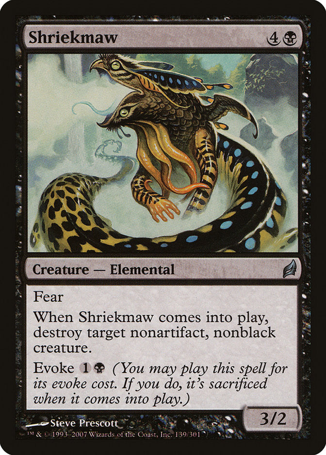 Shriekmaw [Lorwyn] | Kessel Run Games Inc. 