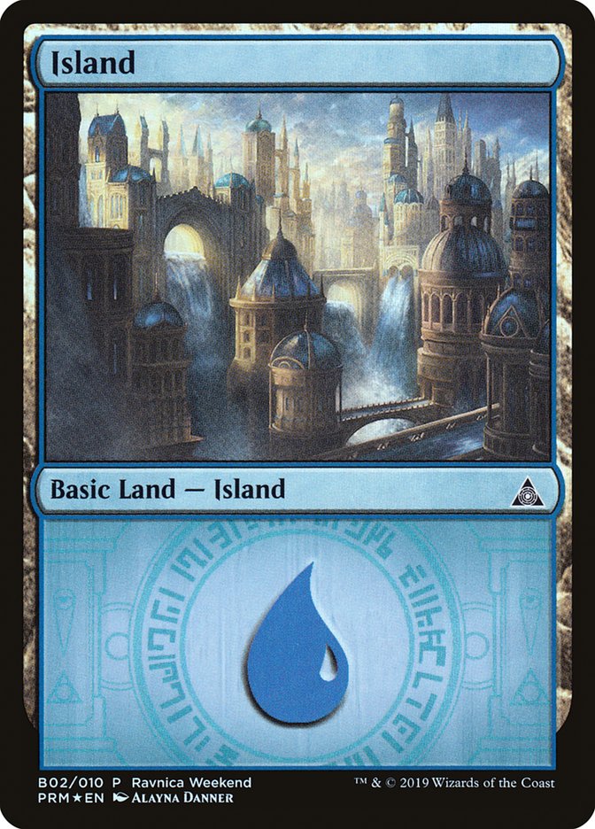 Island (B02) [Ravnica Allegiance Guild Kit] | Kessel Run Games Inc. 