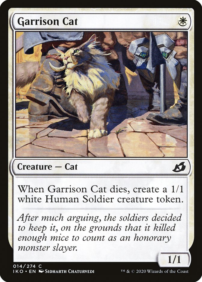 Garrison Cat [Ikoria: Lair of Behemoths] | Kessel Run Games Inc. 