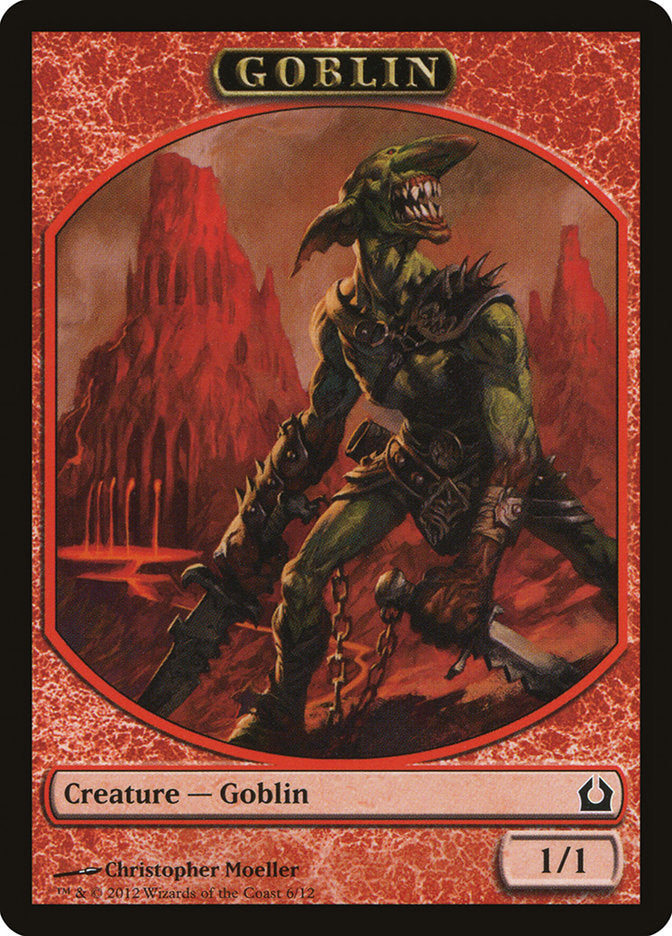 Goblin Token [Return to Ravnica Tokens] | Kessel Run Games Inc. 
