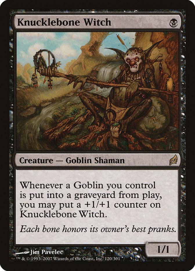 Knucklebone Witch [Lorwyn] | Kessel Run Games Inc. 