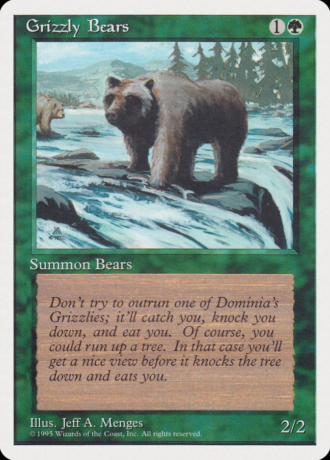 Grizzly Bears [Rivals Quick Start Set] | Kessel Run Games Inc. 