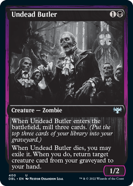 Undead Butler [Innistrad: Double Feature] | Kessel Run Games Inc. 