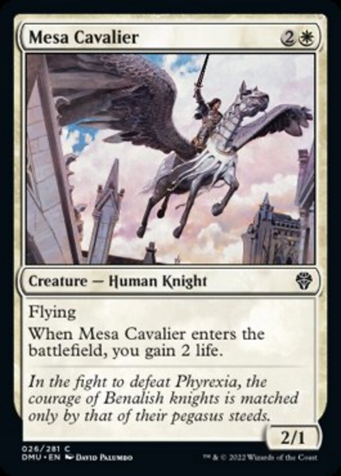 Mesa Cavalier [Dominaria United] | Kessel Run Games Inc. 