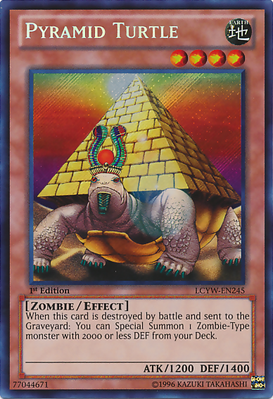 Pyramid Turtle [LCYW-EN245] Secret Rare | Kessel Run Games Inc. 