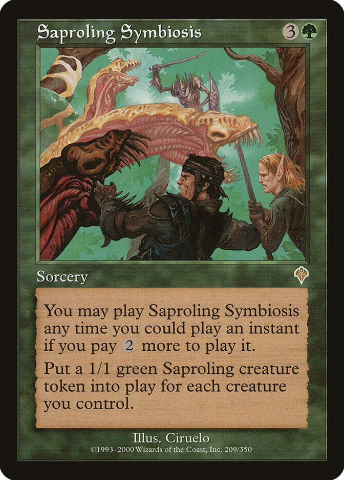 Saproling Symbiosis [Invasion] | Kessel Run Games Inc. 