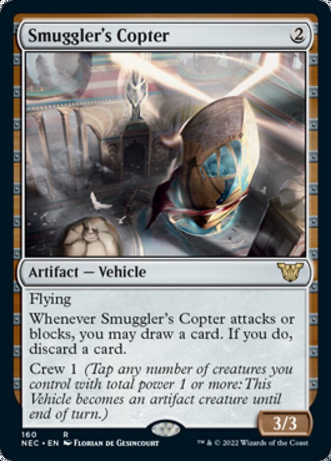 Smuggler's Copter [Kamigawa: Neon Dynasty Commander] | Kessel Run Games Inc. 