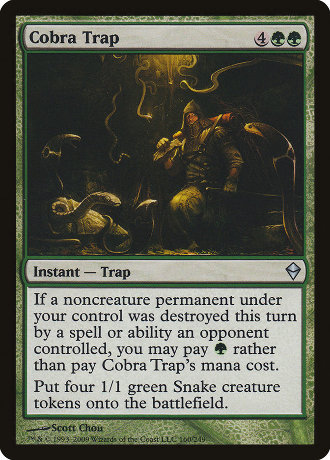 Cobra Trap [Zendikar] | Kessel Run Games Inc. 