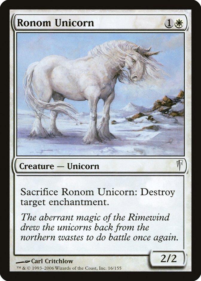 Ronom Unicorn [Coldsnap] | Kessel Run Games Inc. 