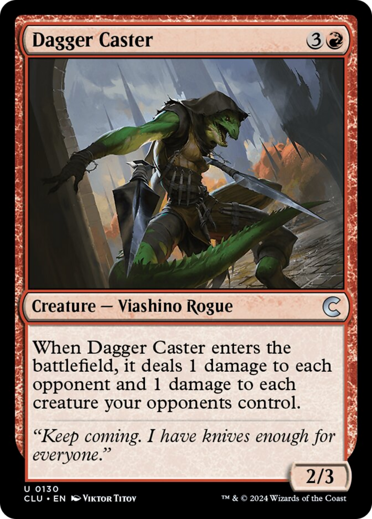 Dagger Caster [Ravnica: Clue Edition] | Kessel Run Games Inc. 