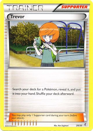 Trevor (20/30) [XY: Trainer Kit 1 - Bisharp] | Kessel Run Games Inc. 