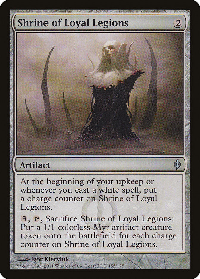 Shrine of Loyal Legions [New Phyrexia] | Kessel Run Games Inc. 