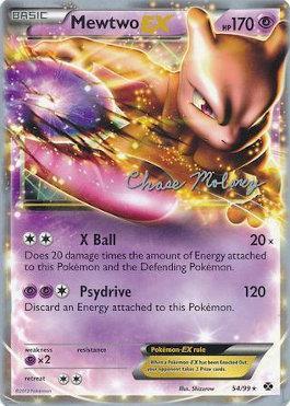 Mewtwo EX (54/99) (Eeltwo - Chase Moloney) [World Championships 2012] | Kessel Run Games Inc. 