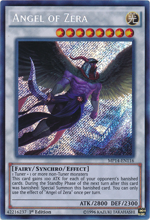 Angel of Zera [MP14-EN116] Secret Rare | Kessel Run Games Inc. 