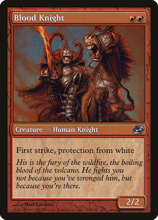 Blood Knight [Planar Chaos] | Kessel Run Games Inc. 