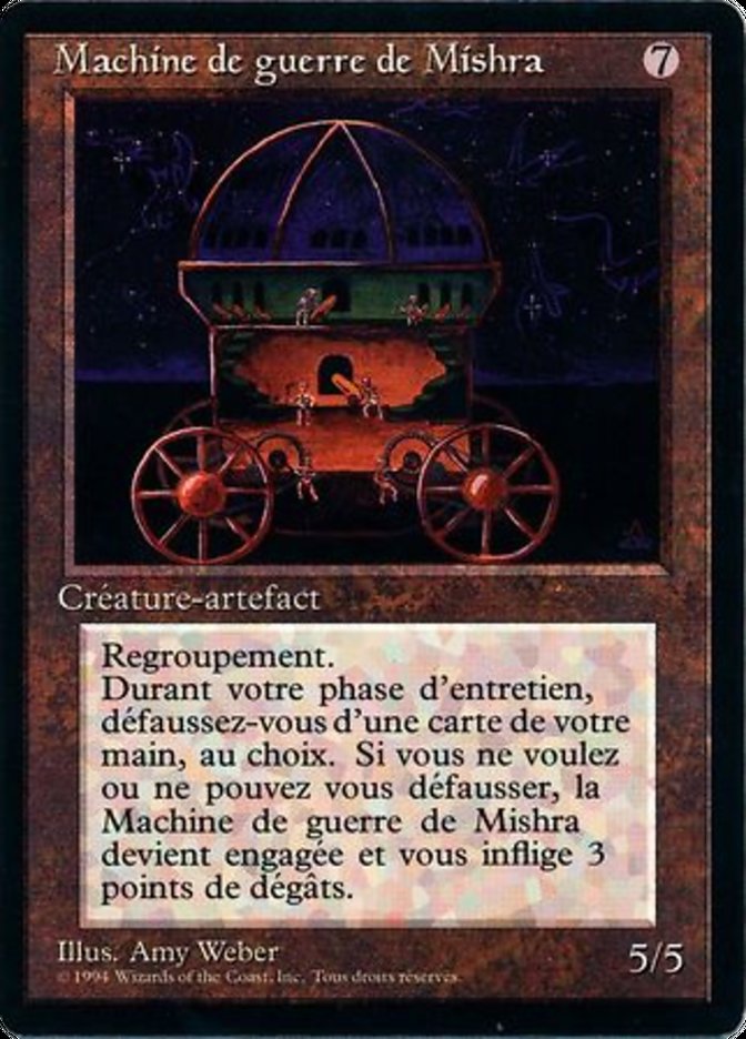 Mishra's War Machine [Foreign Black Border] | Kessel Run Games Inc. 