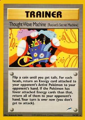 Thought Wave Machine (96/105) (Rocket's Secret Machine) [Neo Destiny Unlimited] | Kessel Run Games Inc. 