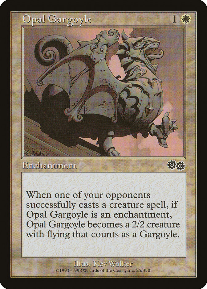 Opal Gargoyle [Urza's Saga] | Kessel Run Games Inc. 