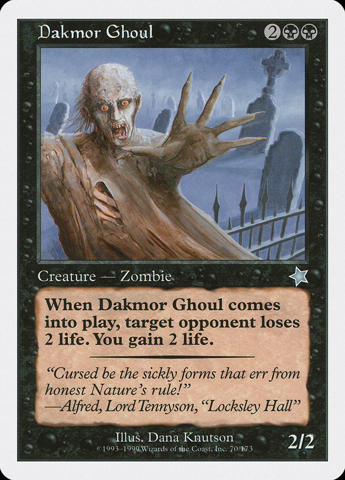 Dakmor Ghoul [Starter 1999] | Kessel Run Games Inc. 